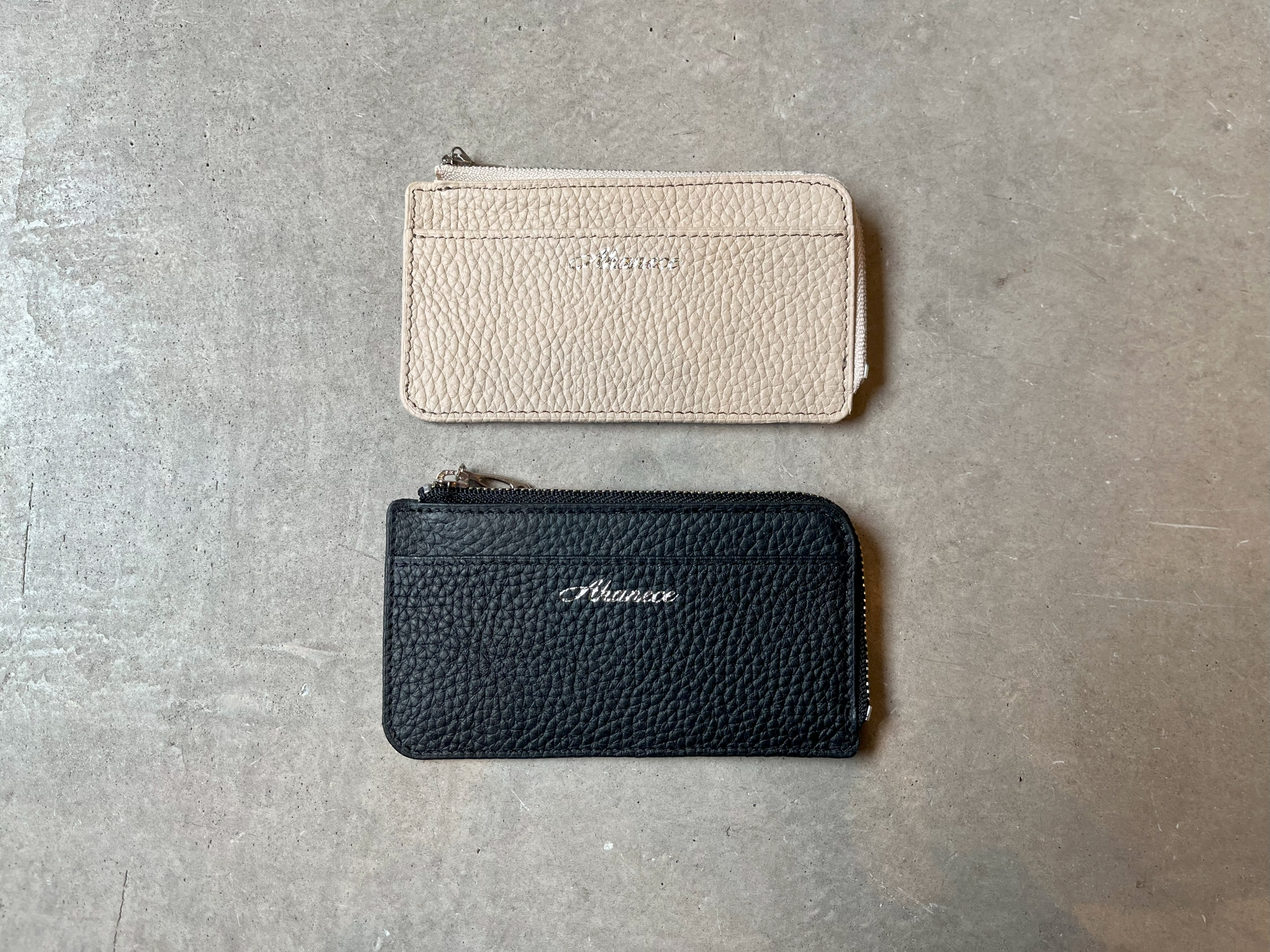 コンビ鞣し革(シュリンクレザー)