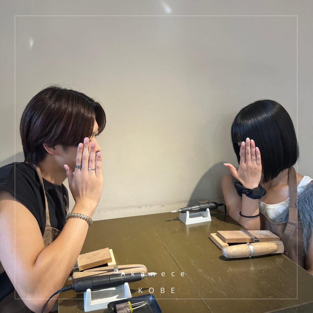 リング制作体験＠神戸店