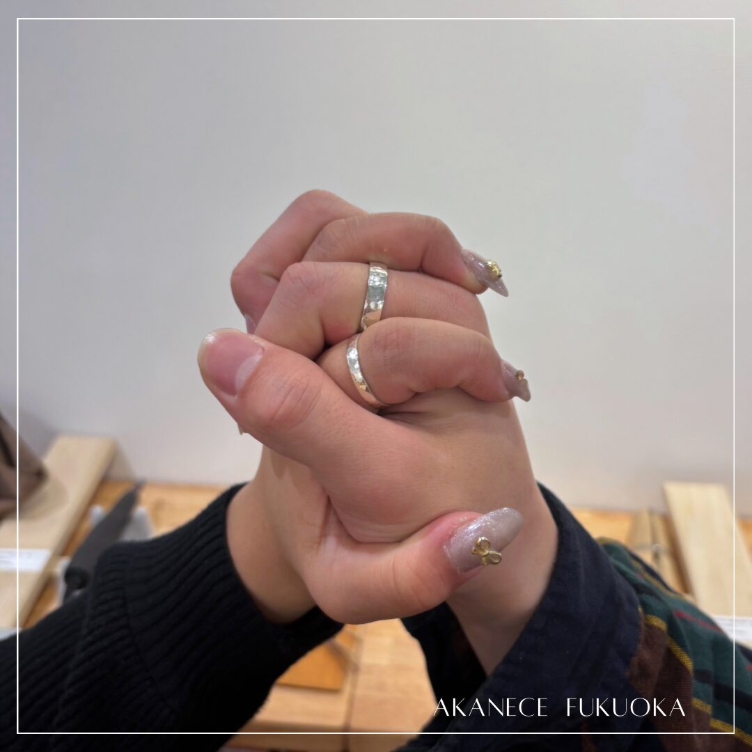 リング制作体験＠福岡店