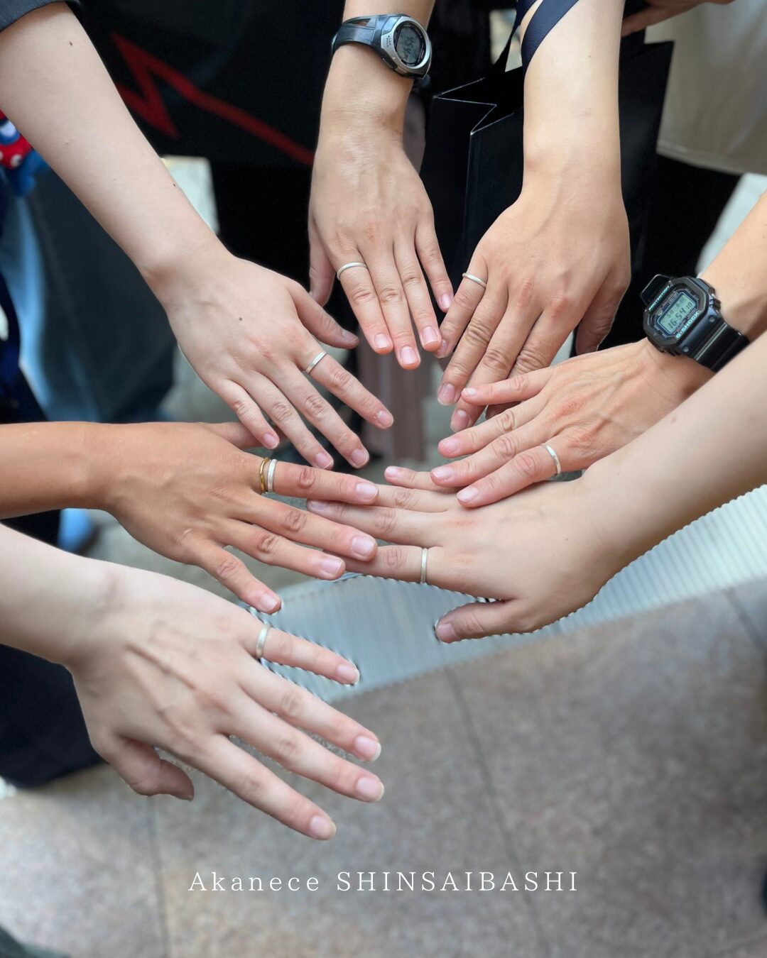 リング制作体験＠心斎橋店