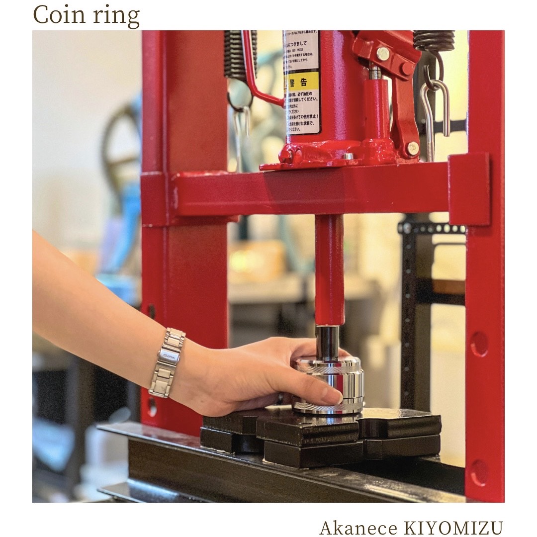 コインリング制作体験＠清水店