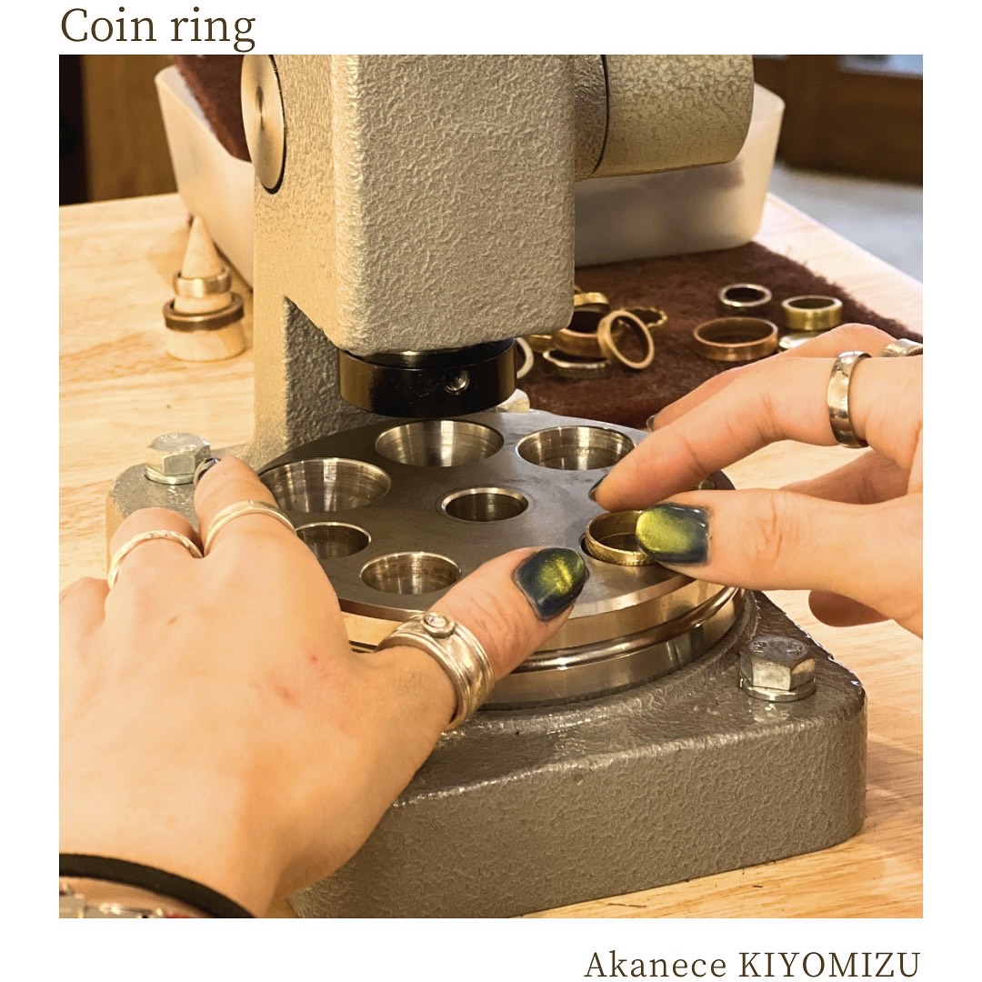 コインリング制作体験＠清水店