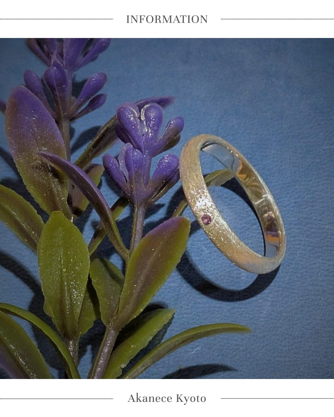 リング制作体験＠京都本店