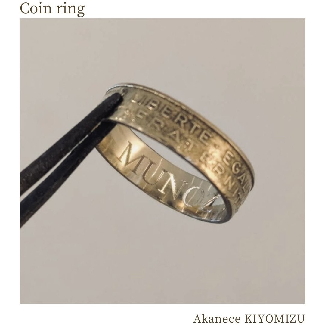 コインリング制作体験＠清水店