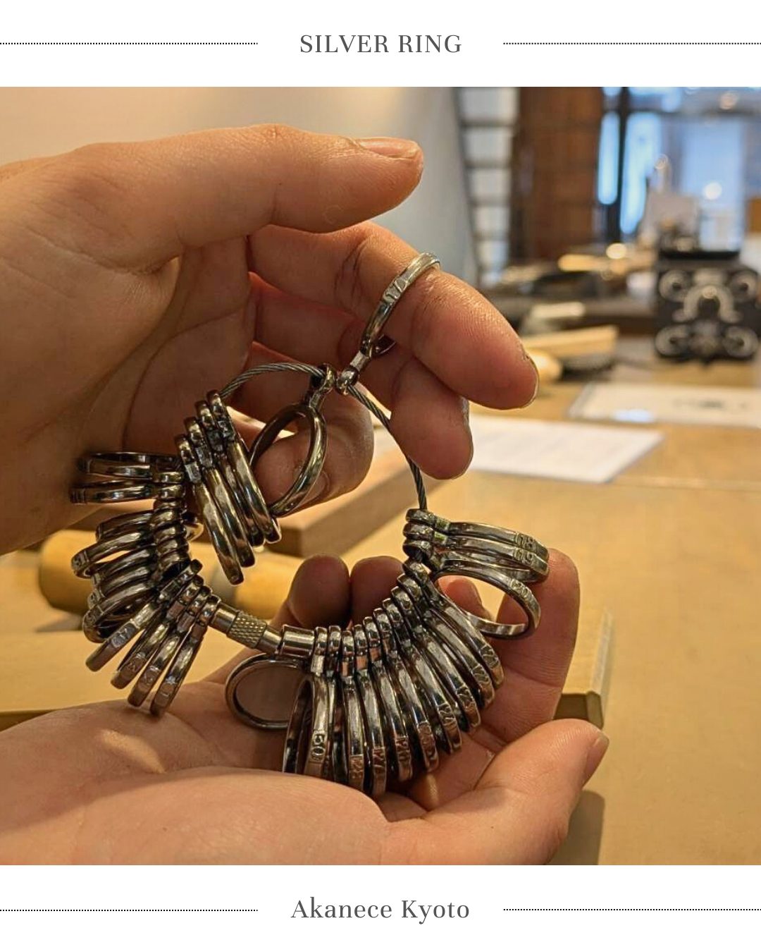 リング製作体験＠京都本店