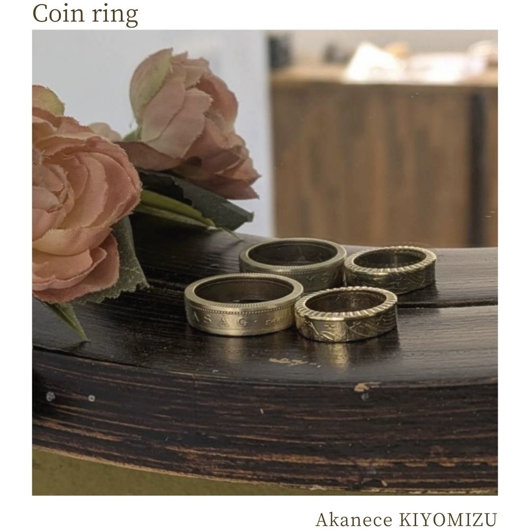 コインリング制作体験＠清水店