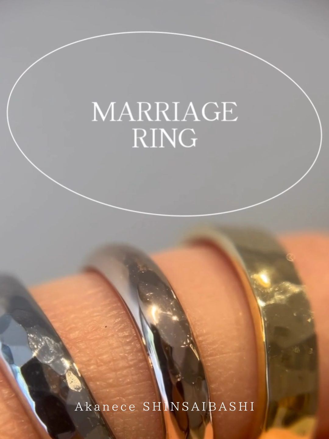 リング制作体験＠心斎橋店