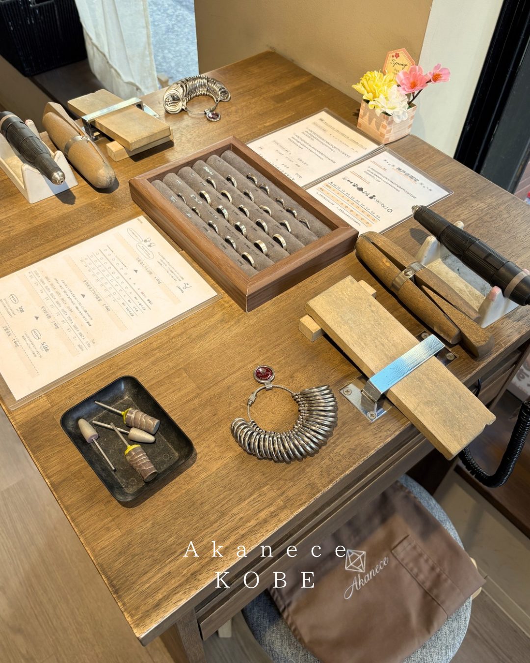 リング制作体験＠神戸店