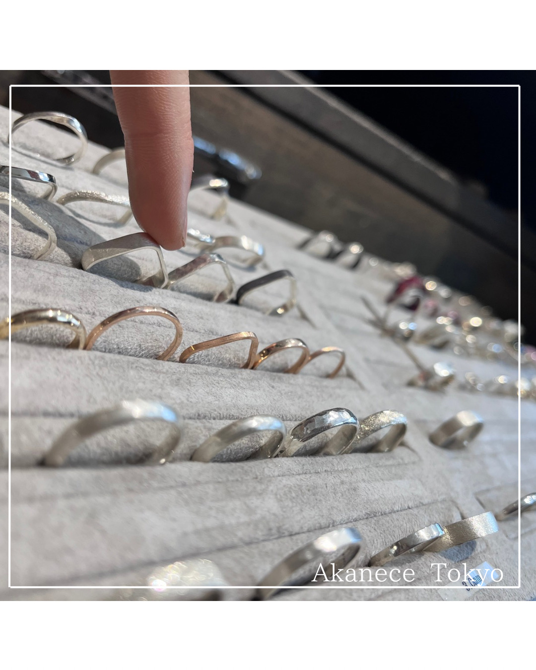 リング製作体験＠東京店