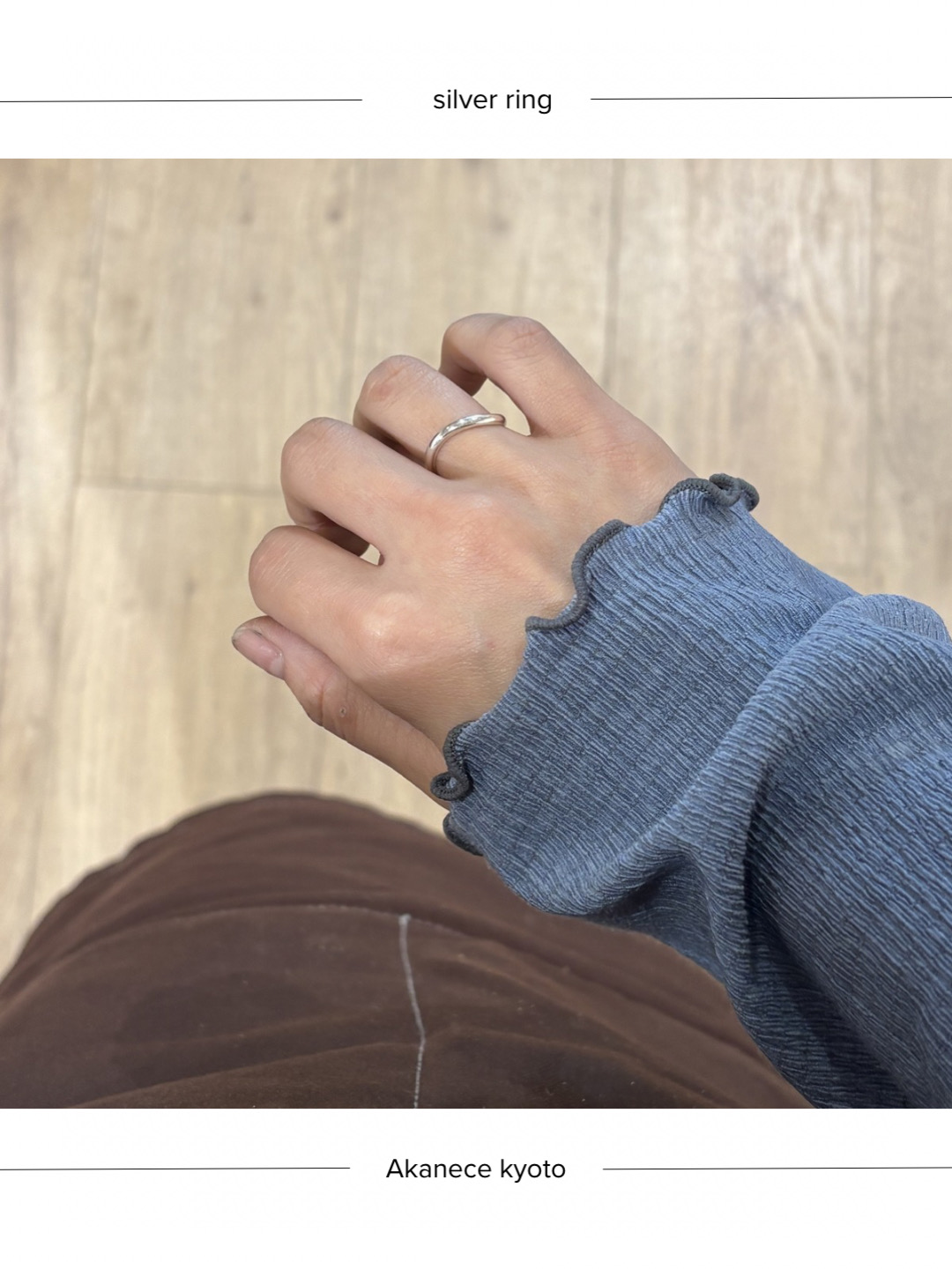 シルバーリング制作体験＠京都本店